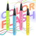 thumbnail image 1 of PFDDRW Halloween LiquidEyeliner UV Fluorescent Effect 12 Colors Halloween Makeup, 1 of 8