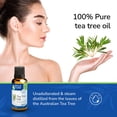 thumbnail image 5 of Earth's Care Tea Tree Essential Oil - 100% Pure, Steam Distilled - 1 fl oz, 5 of 9