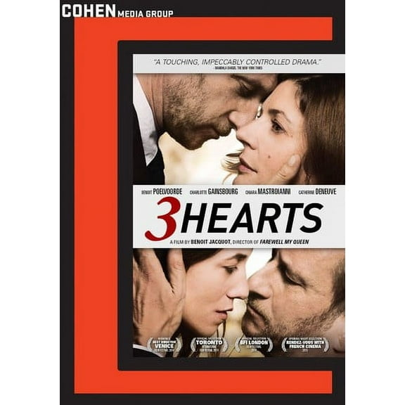 3 Hearts (DVD), Cohen Media Group, Drama