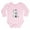 Petal Pink, variant on CafePress - Westie Heart Girl Long Sleeve Infant Bodysuit - Long Sleeve Cotton Baby Bodysuit