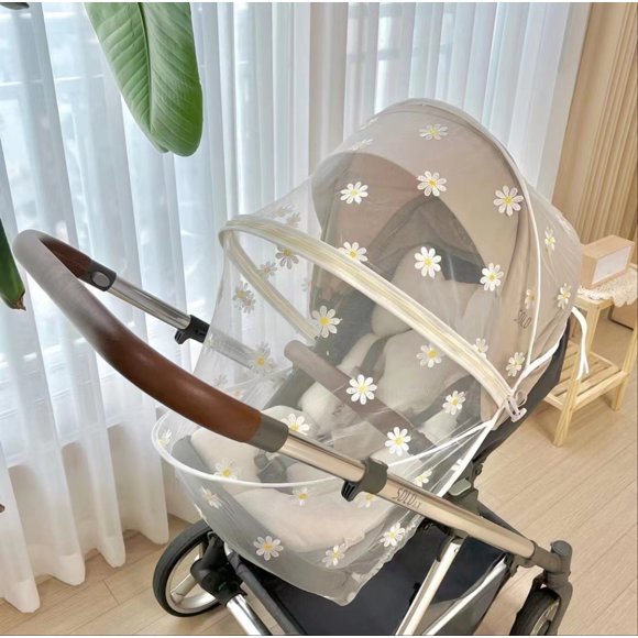 Mosquitera para cochecito de bebé, cubierta completa, universal, para verano, transpirable