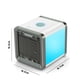 thumbnail image 4 of Enfriador de aire evaporativo Arctic Air Pure Chill 2.0: enfriador de espacios potente, silencioso, liviano y portátil con tecnología Hydro-Chill para dormitorios, oficinas, salas de estar, 4 of 6