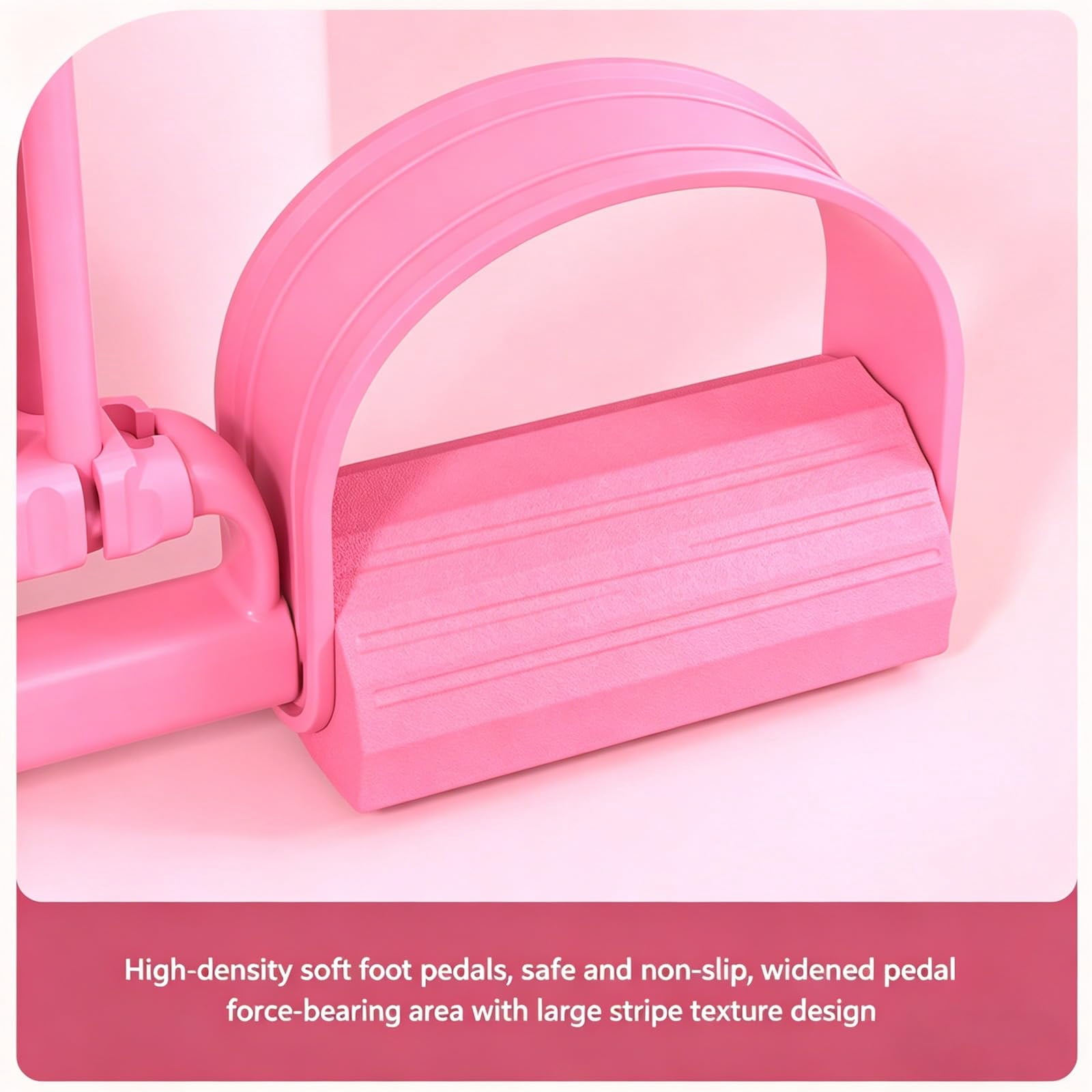 Upper Belly Resistance Band Multifunction Pedal Resistance Band | Home Exercise Equipment for Abdomen Waist Arm Leg Workout Training