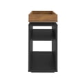thumbnail image 1 of Mesa Lateral Bertolini Negro Pino Olivia., 1 of 3