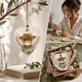 thumbnail image 4 of Sea Glass DIY Kit Ornament, DIY Sea Glass Craft Kit, Animal Hanging Art Kit Heart Shape Wooden Decoration Set for Adults Kids Home Wall Decor Gift, 4 of 5
