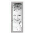 thumbnail image 2 of ArtToFrames 7" x 20" Silver Picture Frame, 7x20 inch Silver Wood Poster Frame (WOM-5388), Pack, 2 of 8