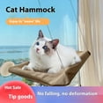 thumbnail image 2 of Cat Window Perch, Strong Suction Cups Easy Clean Safety Cat Hammock Window Seat, 2 of 6