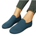 thumbnail image 4 of Tawop Womens Shoes Womens Dress Shoes Work Shoes Flats Mesh Casual Dress Blue 5.5, 4 of 9