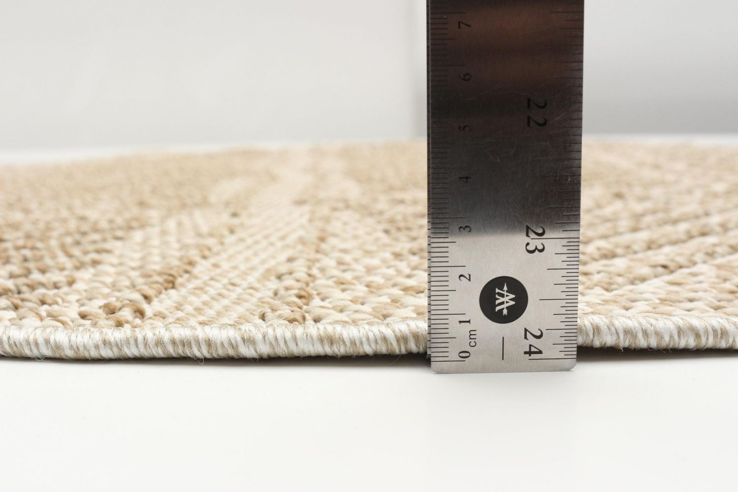 ECARPET Jute Style Area Rug for Bedroom, Living Room, Dining Room Tosca Collection