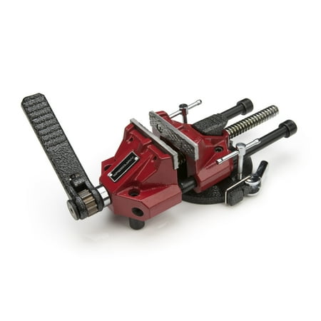 Speedjaw 92745 3 Inch Low Profile Bench Vise With Swivel Mount