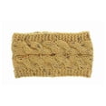 thumbnail image 2 of Sonducket Diadema de invierno para mujer, orejeras de ganchillo, motocicleta para mujer, color negro Accesorio para el cabello Hilo amarillo Sonducket AP009482-17B, 2 of 6
