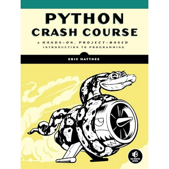 Pre-Owned Penguin Random House Python Crash Course, 9781593276034, 1593276036, Paperback, 1 edition