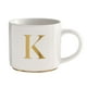 thumbnail image 1 of Taza para Café de Iniciales Oro de 500ml LuckyLy, Letra A dorado 500 ml, 1 of 8