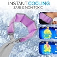 thumbnail image 3 of Instant - Cool, Safe & Reusable Neck & Shoulder Wrap for Summer Heat Relief - Ideal for Sports, Outdoor & Medical Cooling Needs, 3 of 10