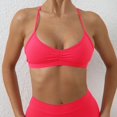 thumbnail image 2 of Women's Detachable Strap Yoga Bra Top Quick Drying Sports Fitness Underwear for Running Outdoor Workout Comfortable Support, 2 of 2