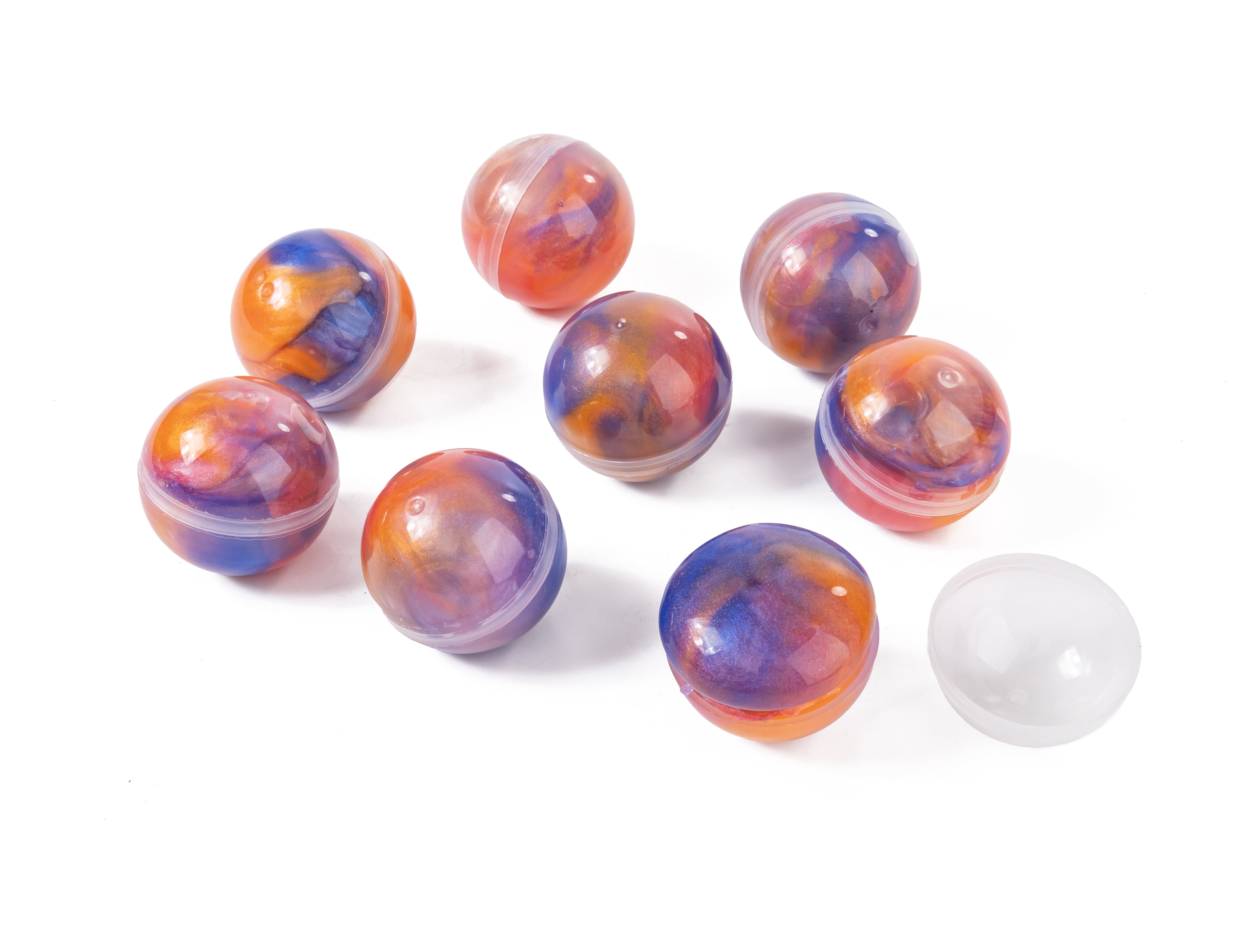 Way To Celebrate Galaxy Slime Ball Party Favors for Kids, 8 Count Stretchy Non-Sticky Slime