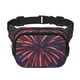 thumbnail image 1 of Balery Fireworks3 Mochila Cinturón para Mujeres y Hombres, Bolsa de Cintura Impermeable de Doble Capa con Correa, 1 of 9