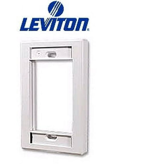 Leviton Gray MOS Wallplate Modular Frame 41290-SMG