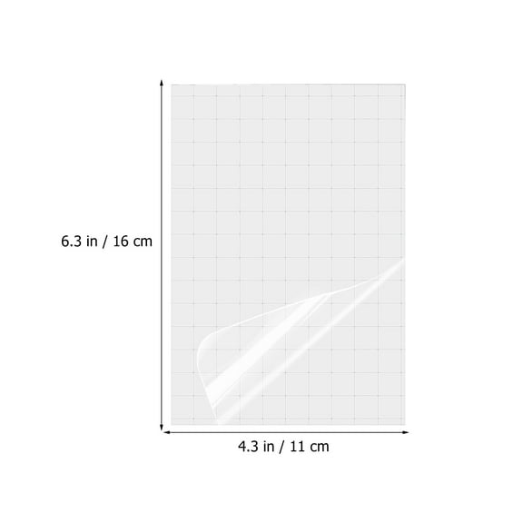 EXHUMKY Transparent Self-Adhesive Photo Laminating Film for Picture and Preservation, and Easy to Use