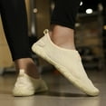 thumbnail image 5 of XIMIN Sport Shoes for Men Women Quick Dry Lightweight Design Water Swim Beach Pool Surf Hiking Kayaking Diving Yoga Outdoor Barefoot Footwear (6.5, Beige), 5 of 7