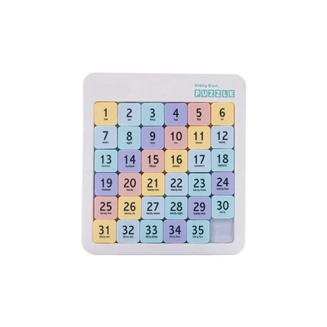 TIELUTT Sliding Puzzle Toy Educational Brain Teaser Game For Kids Ages 5 and Up Learning Activity Keyboard Poppet Game for Kids 2 Computer for Toddlers 4 Years Old Kids Building Beehive Game for Kids