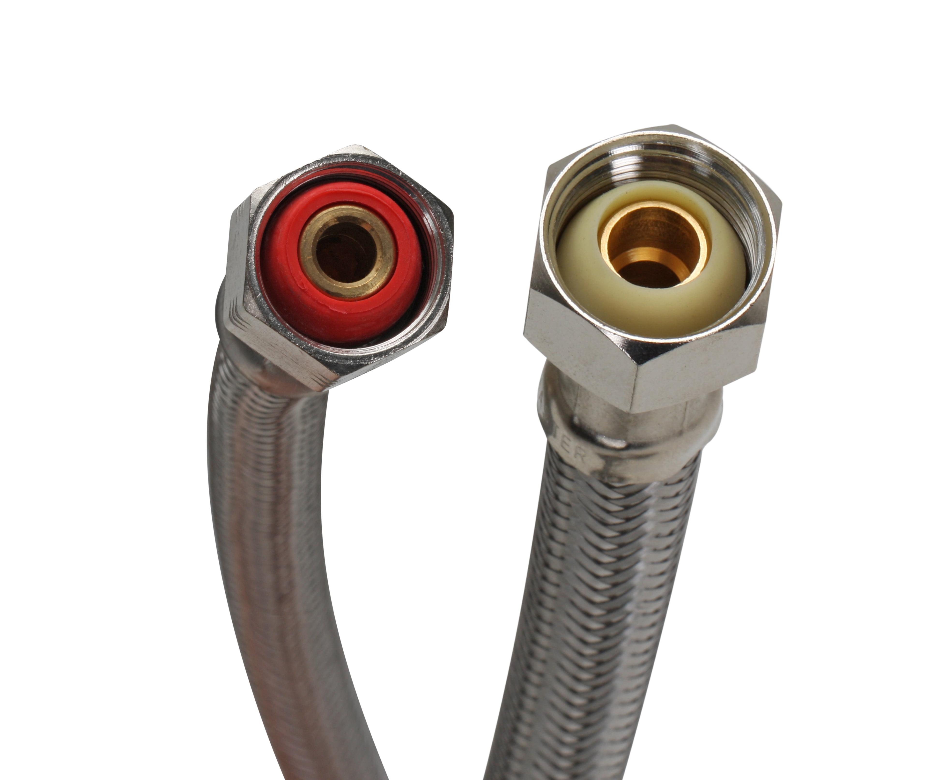 Fluidmaster B3F16 Braided Stainless Steel Faucet Connector 16