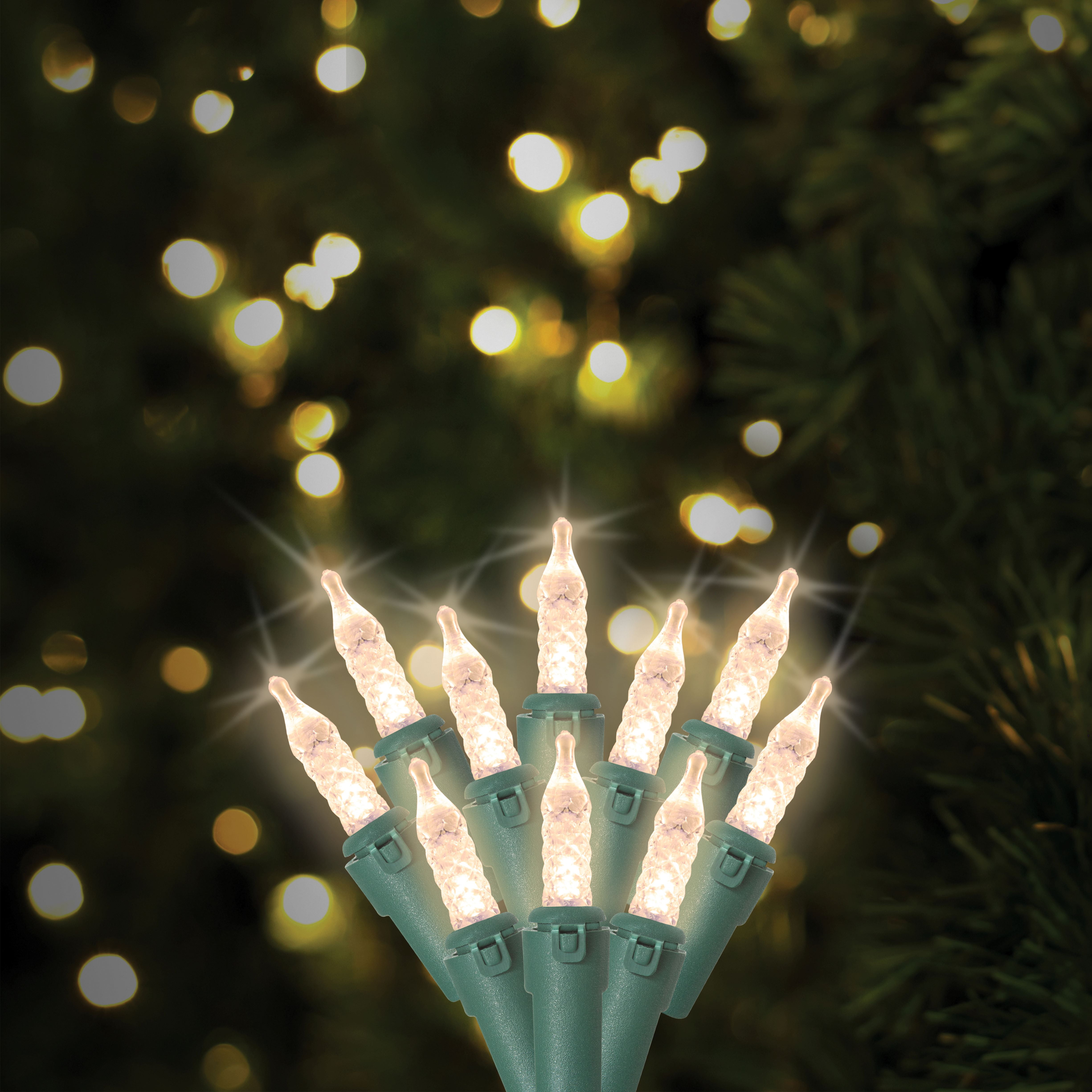 Danson Décor 250 M5 Plug In LED String Light, Warm White, 250CT M5 LED WARM WHITE