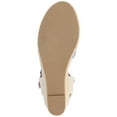 thumbnail image 6 of Journee Womens Ashlyn Wedge Heel Espadrille Sandals, Widths Available, 6 of 9