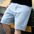 thumbnail image 5 of Yievot Mens Casual Jean Shorts Relaxed Fit Classic Denim Shorts Summer Comfy Trendy Trousers with Pockets, 5 of 7