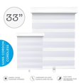 thumbnail image 2 of Hauz 3384WHTCD - Alternate Light Filtering Window Shade, Cordless, 33 '' X 84 '', White, 2 of 3