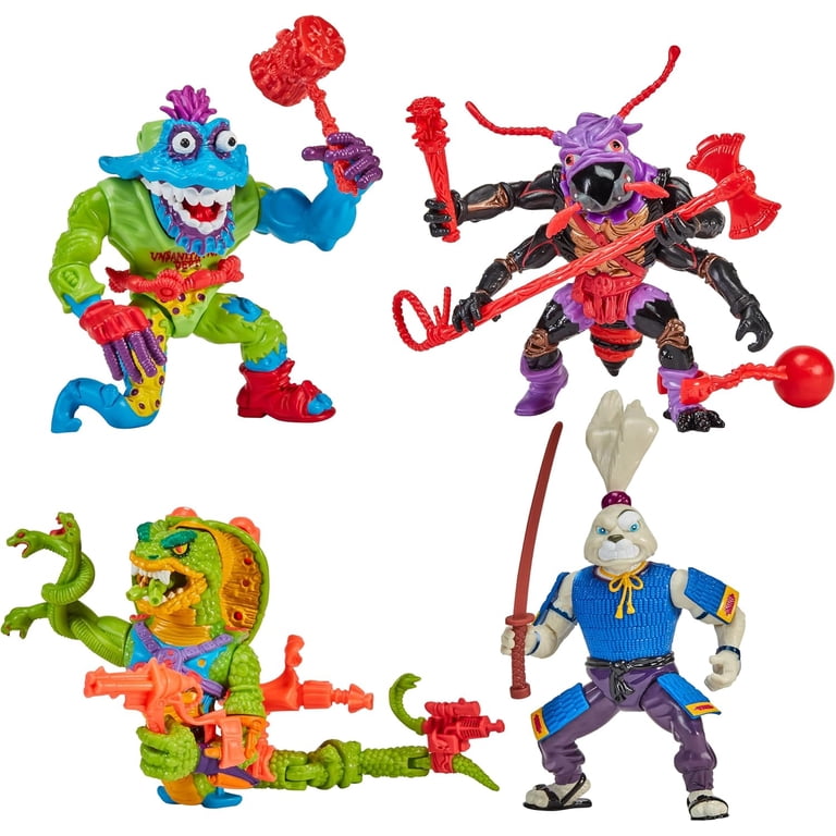 【アメコミフィギュア】TMNT Mutatin' フィギュア 4体セット TMNT Classic Mutants 4 pk - Walmart.com