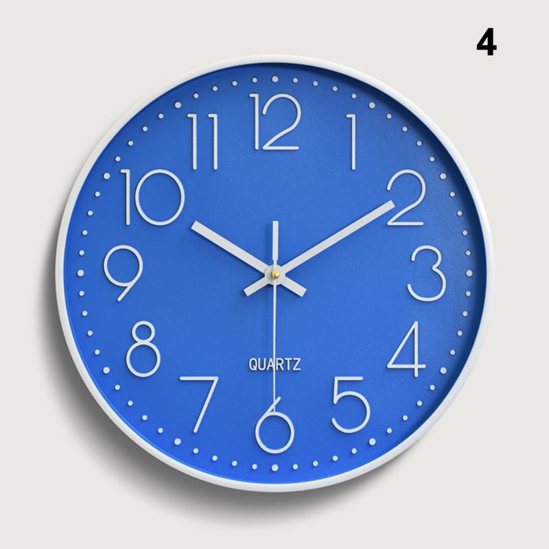 Notime Quartz Wall Clock Plastic Fashion Design Clocks For Home Decor