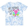 thumbnail image 3 of Inktastic My Nonna Loves Me Cute Dragonfly Boys or Girls Toddler T-Shirt, 3 of 5