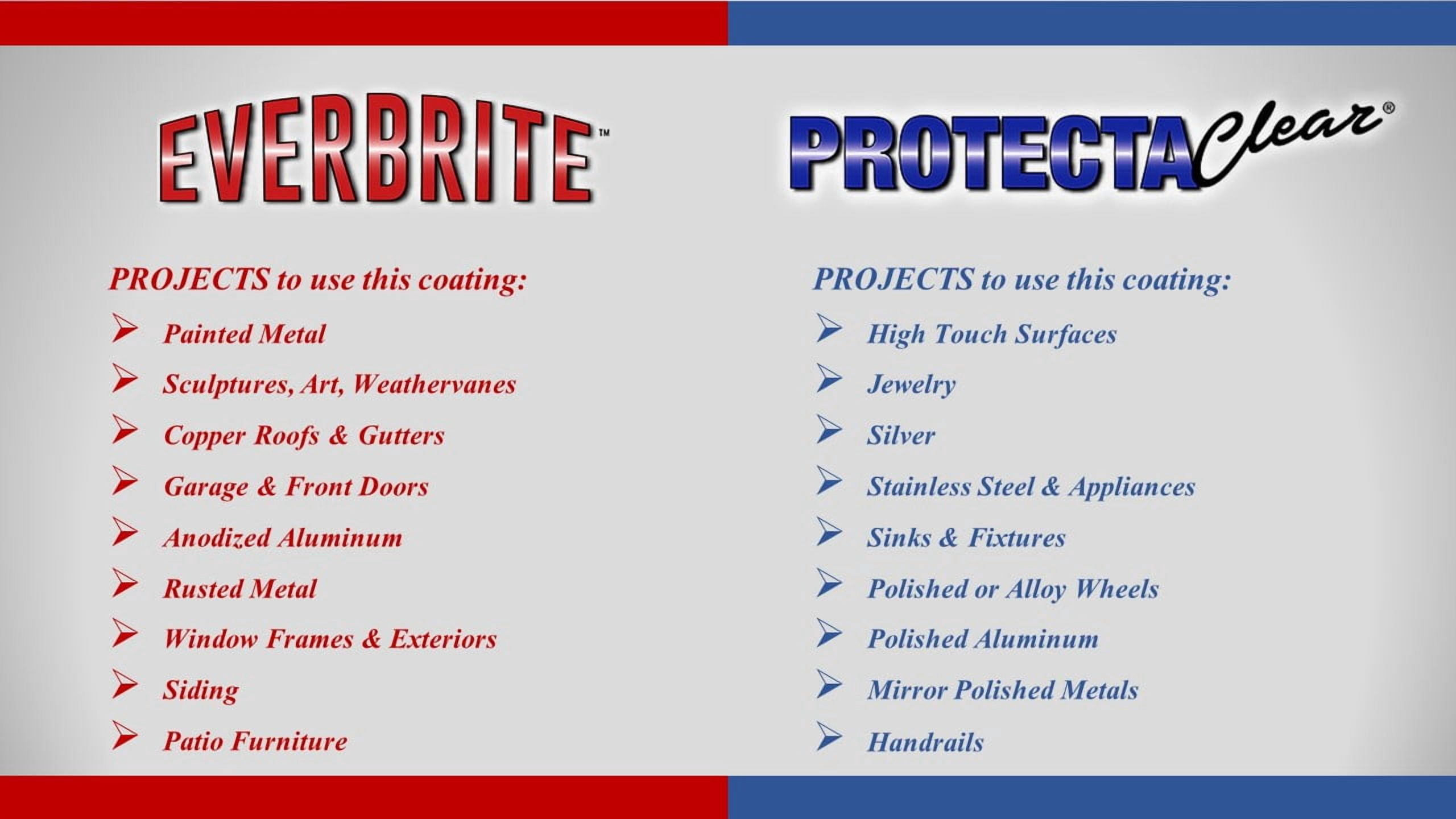 ProtectaClear Protective Coating for Metal, Tarnish & Rust Prevention, 4 oz