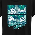 thumbnail image 3 of Disney - Plaid Minnie Mouse - Women's Short Sleeve Graphic T-Shirt, 3 of 5