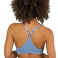 thumbnail image 5 of Coobie Scoopneck Full Coverage Yoga Bra 9147,Mocha Blue,One Size, 5 of 8