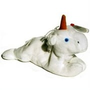 Ty Beanie Babies Mystic The Unicorn (Brown Horn, Coarse Mane)