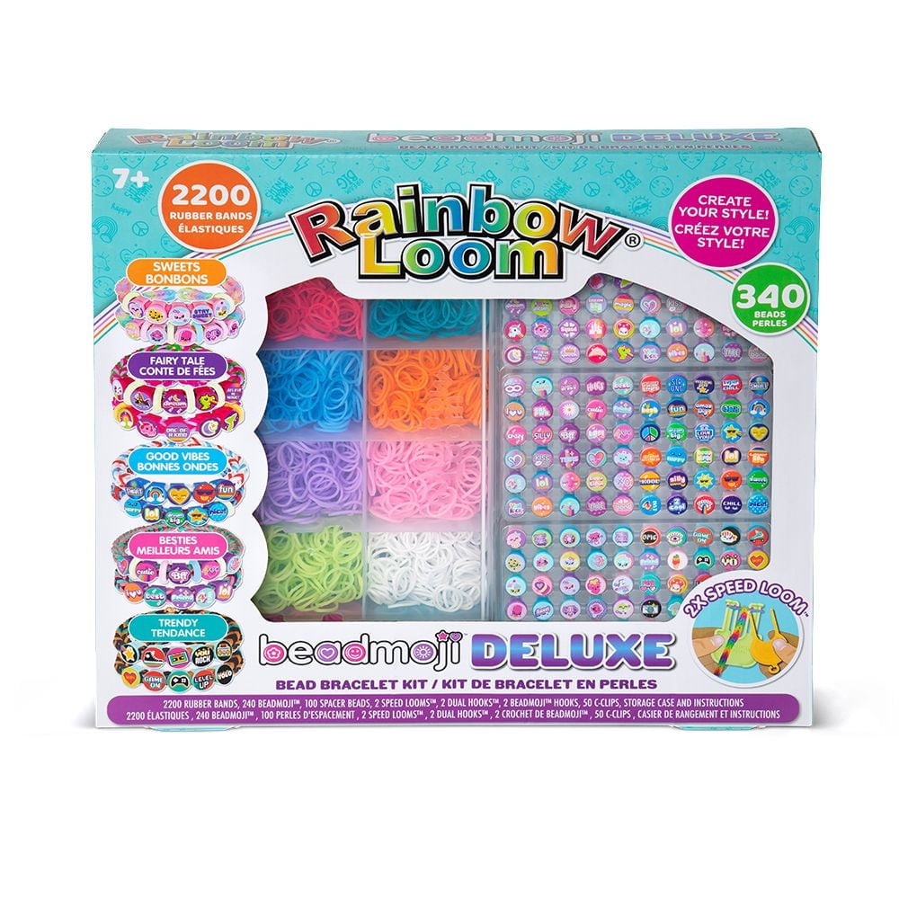 ENSEMBLE DE LUXE BEADMOJI RAINBOW LOOM