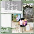 thumbnail image 6 of 20 Packs 0.25mm Clear PET Sheet A4 Size 11.8x8.2inch Waterproof Replace Film for Picture Frame Dust Visible Plastic Sheet for Table Signs Display Cover Sign Blanks Protector 20pcs, 6 of 6