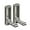 Brushed nickel, variant on Elegant Foldable Wall Hook for Hanging Heavy Duty Storage Multipurpose Folding Hook Efficient Wall Hanging