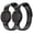 2 Black, variant on SENHAWK AirTag Wristband Bracelet, IP67 Waterproof Silicone Adjustable Strap, Compatible with Apple AirTag 1st 2nd Gen, GPS Tracker Cover for Kids Elderly
