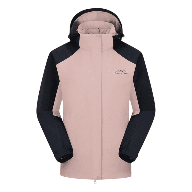 Down Jacket For Men And Women Winter Windproof Warm Duck Down Liner Detachable Three-in-One Two-Piece Set