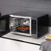 Toshiba 1.5 cu. ft., 1000 Watts Multi-Functional Microwave Oven, Smart Sensor, ML-EC42P(BS), Black Stainless Steel