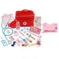 thumbnail image 3 of Trousse Médicale Médecins Infirmière Dentiste Jeu d'Imitation de Rôles Ensemble de Jouets Jeu pour Enfants Cadeau, 3 of 9