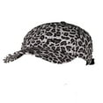thumbnail image 2 of Unisex Leopard Printed Baseball Cap Adjustable Sunscreen Hat, 2 of 3