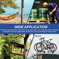 thumbnail image 7 of 1" x 20 ft Lashing Strap with Buckles, 2 Pcs Cam Buckle Tie Down Straps Adjustable Heavy Duty Secure Cinch Straps Up to 551 lbs for Cargo Kayak Bicycles, Orange, 7 of 7