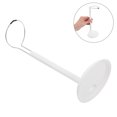 thumbnail image 1 of Stand, 4 White 35cm Display Stand Dolls Storage Rack Portable Stand for Storage, Home Decoration, 1 of 8