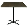 thumbnail image 2 of KFI Studios Urban Loft 3.5' Square Dining Table, Espresso, 2 of 2