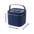 thumbnail image 2 of RKSTN Plastic Organizer B Ox Multifunctional Family Storage Large Plastic Cabinet Household Portable Kitchen Sundries Home Storage Box Organizer Box Box, 2 of 5