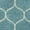 Light Blue, variant on Unique Loom Trellis Frieze Collection Area Rug - Rounded (3' Square Blue Multi/Ivory)